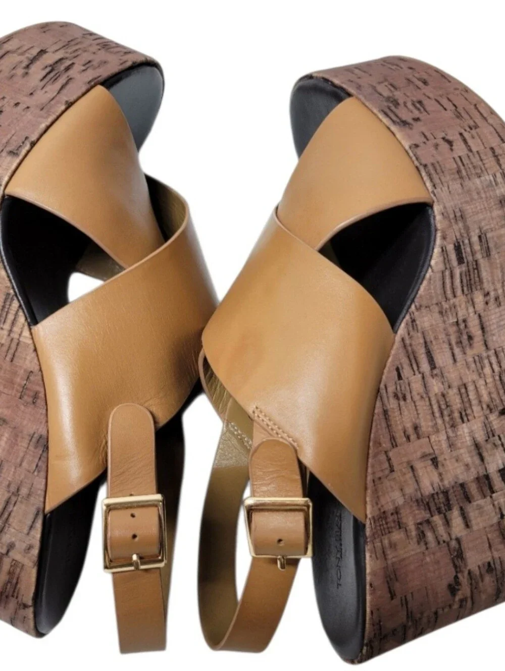 Tony Bianco Vogue Platform Wedge Sandals Size 10